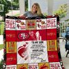 San Francisco 49ers Quilt Blanket I1d2