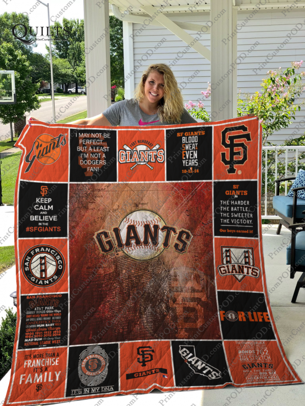 San Francisco Giants Quilt Blanket