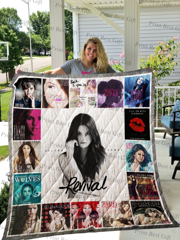 Selena Gomez Albums Cover Poster Quilt Ver 2