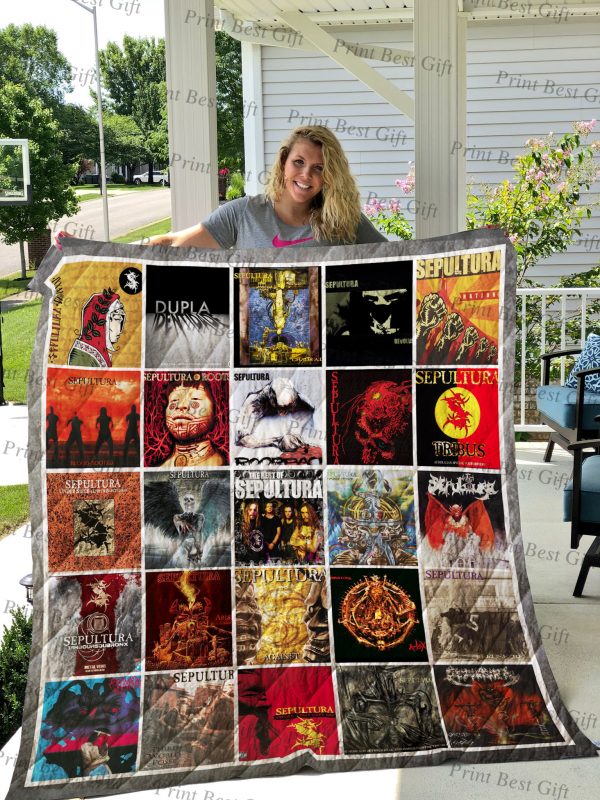 Sepultura Albums Cover Poster Quilt Ver 2