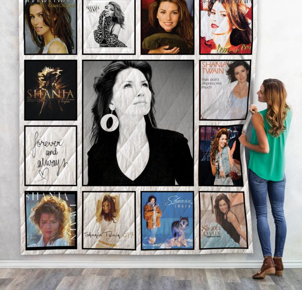 Shania Twain Quilt Blanket New Arrival