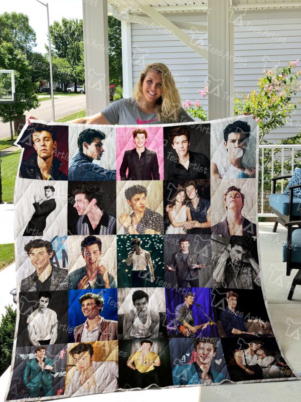 Shawn Mendes Quilt Blanket 01662