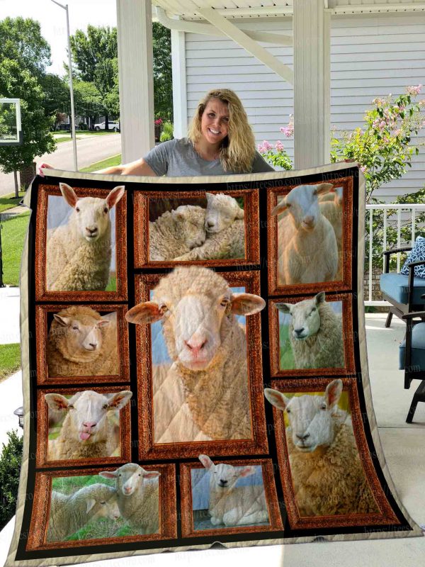 Sheep Quilt Blanket 01