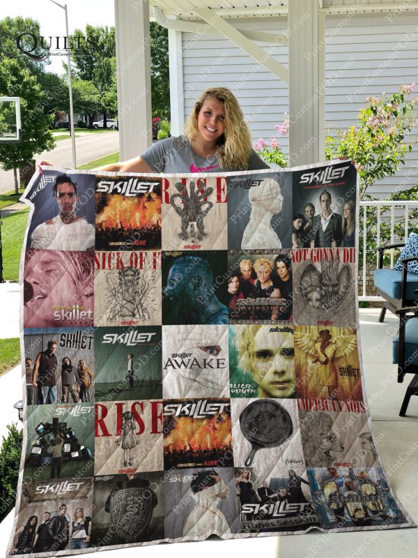 Skillet Band Albums Quilt Blanket For Fans Ver 25