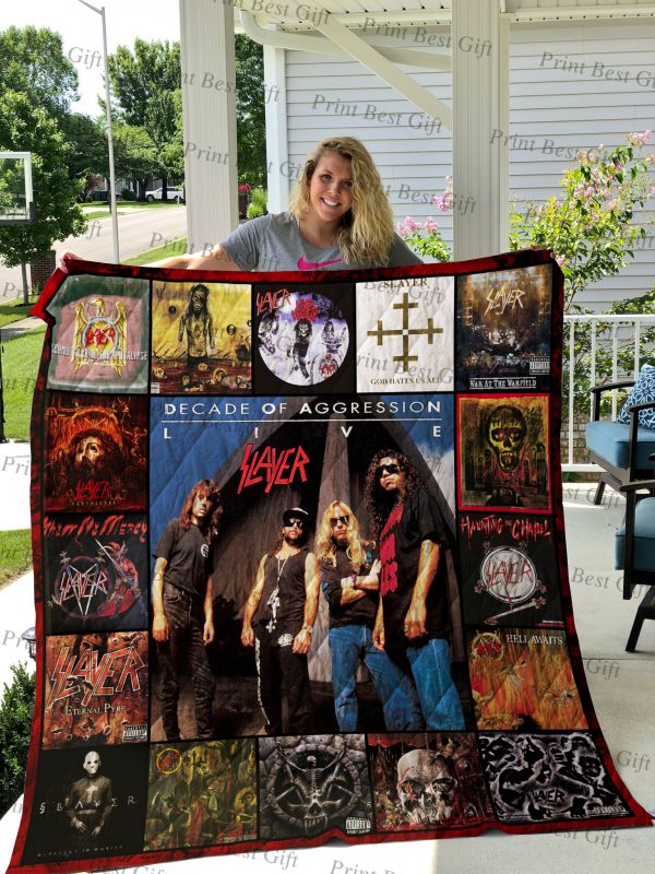 Slayer Albums Cover Poster Quilt Ver 4