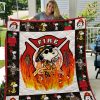 Snoopy Firefighter Quilt Blanket