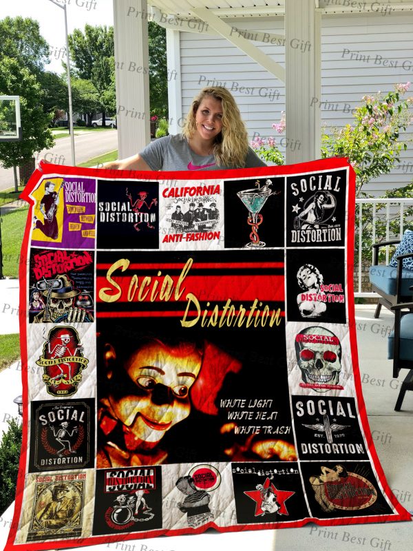 Social Distortion Albums Cover Poster Quilt