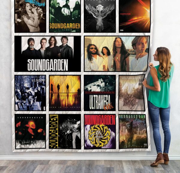 Soundgarden Albums Quilt Blanket For Fans