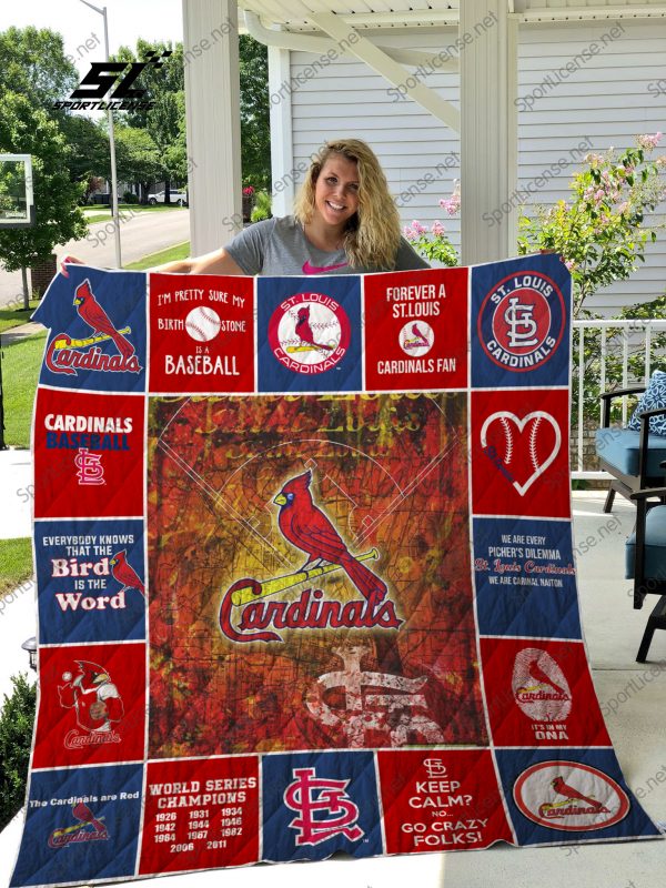 St. Louis Cardinals Quilt Blanket