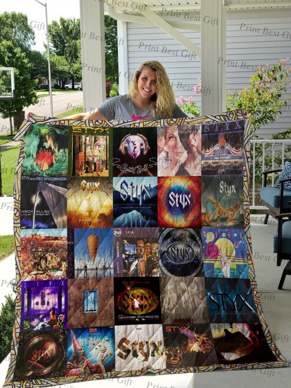 Styx Albums Cover Poster Quilt Ver 2