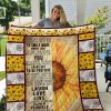 Sunflower Quilt Blanket 05