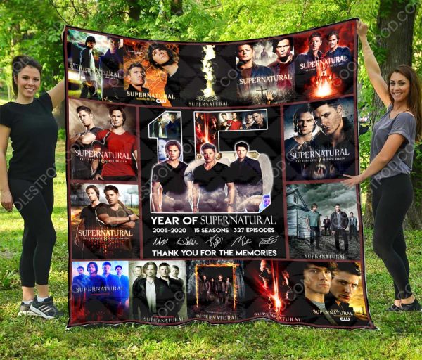 Supernatural 15 Years – Quilt