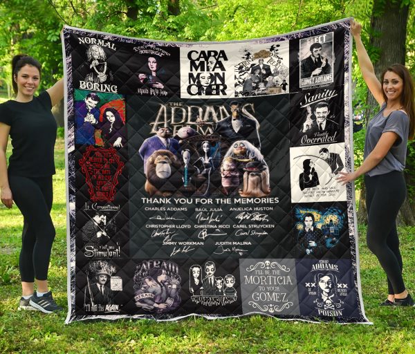 The Addams Family Anniversary Quilt