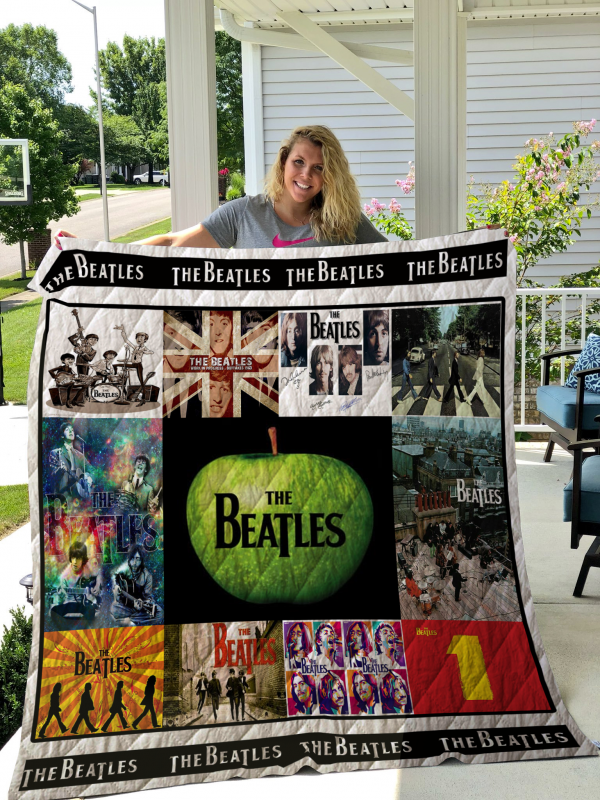 The Beatles Albums Quilt Blanket