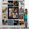 The Beatles Albums Quilt Blanket New