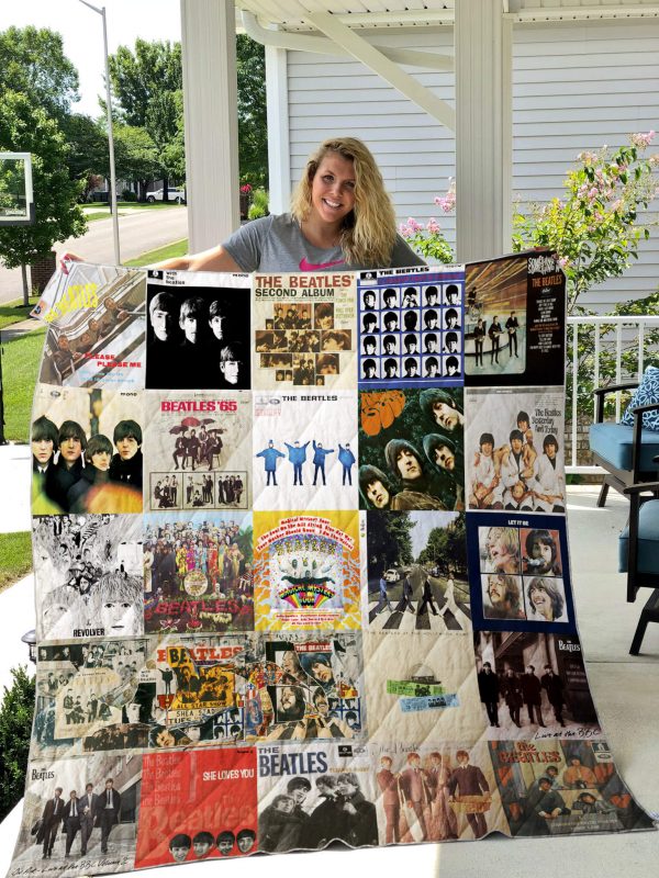 The Beatles Style 2 Quilt Blanket