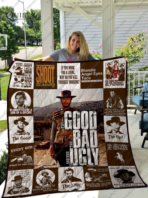 The Good, The Bad & The Ugly T-shirt Quilt 1817