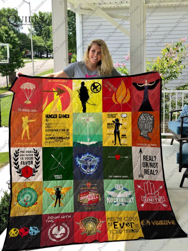 The Hunger Games Quilt Blanket