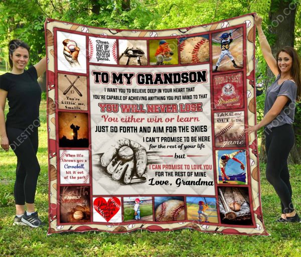 To My Grandson – Quilt