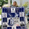 Tottenham Hotspur F.c Quilt Blanket Dad To Son I1d1