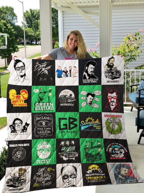 Trailer Park Boys T-shirt Quilt Blanket