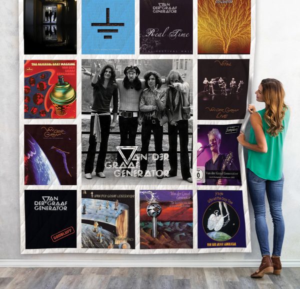 Van Der Graaf Generator Quilt Blanket For Fans 01