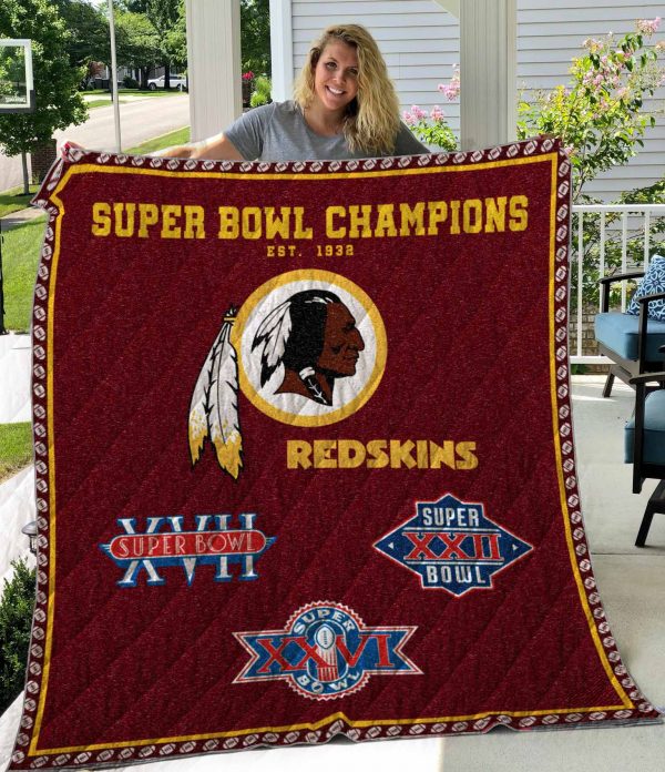 Washington Redskins Quilt Blanket