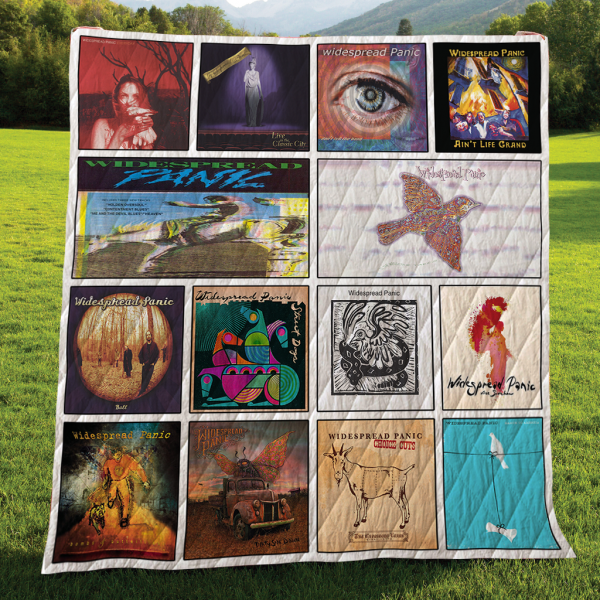 Widespread Panic Albums Quilt Blanket New