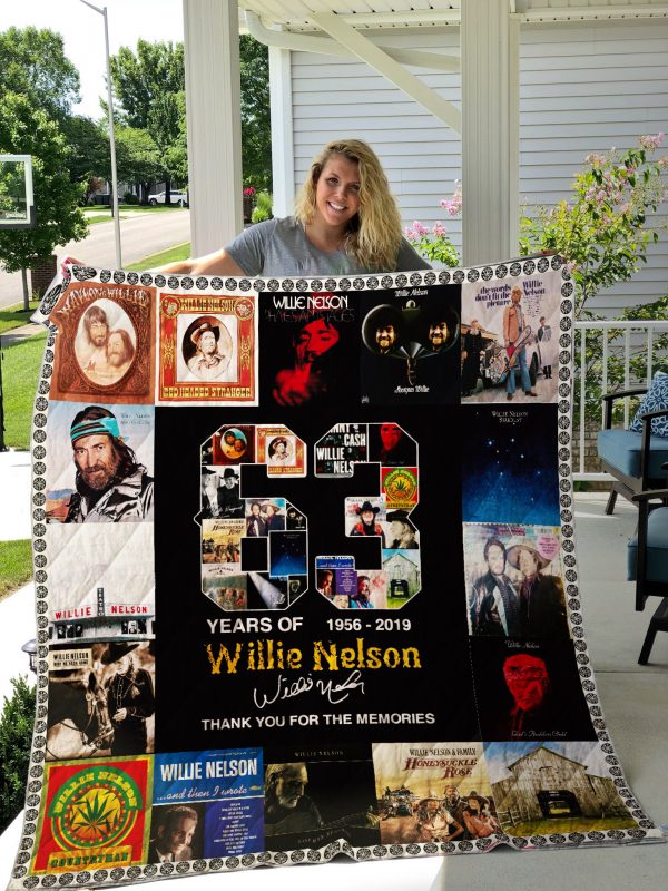 Willie Nelson Quilt Blanket